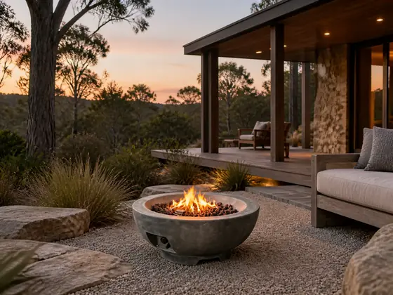 Milo Round Gas Fire Pit Bowl