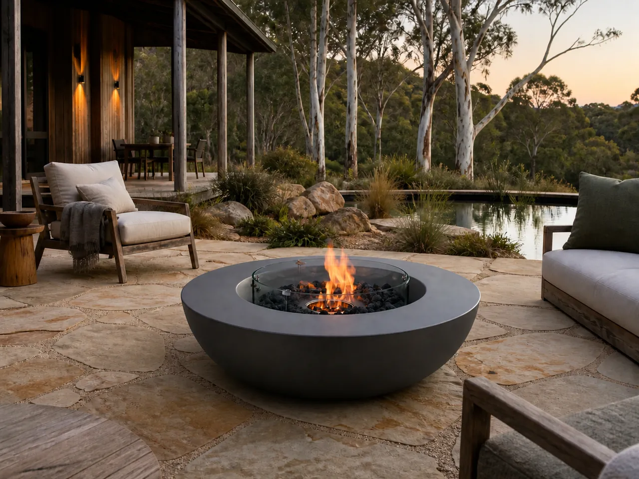 Small Garden Fire Pit Layout Ideas